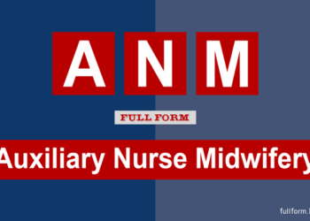 ANM Full Form in English