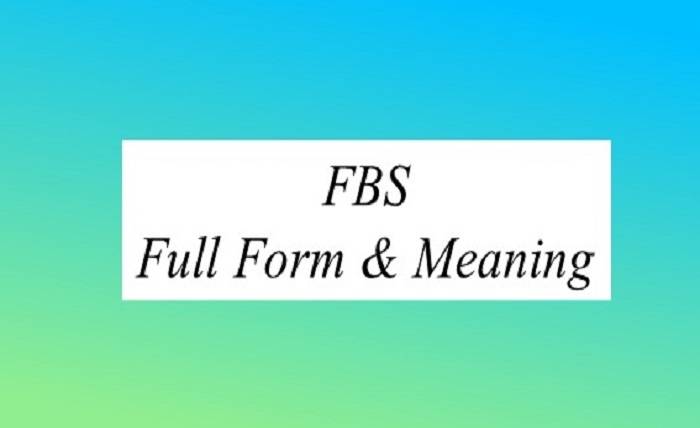 Fbs Definition Medical